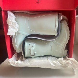 HUNTER BOOTS- Short Gloss Rain Boot in Spearmint
